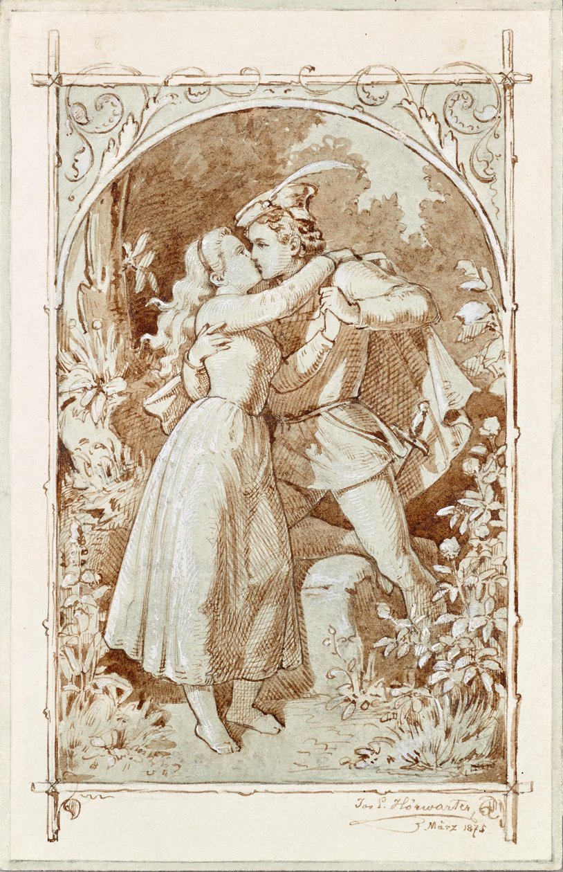 Kysset af Joseph Eugen Hörwarter