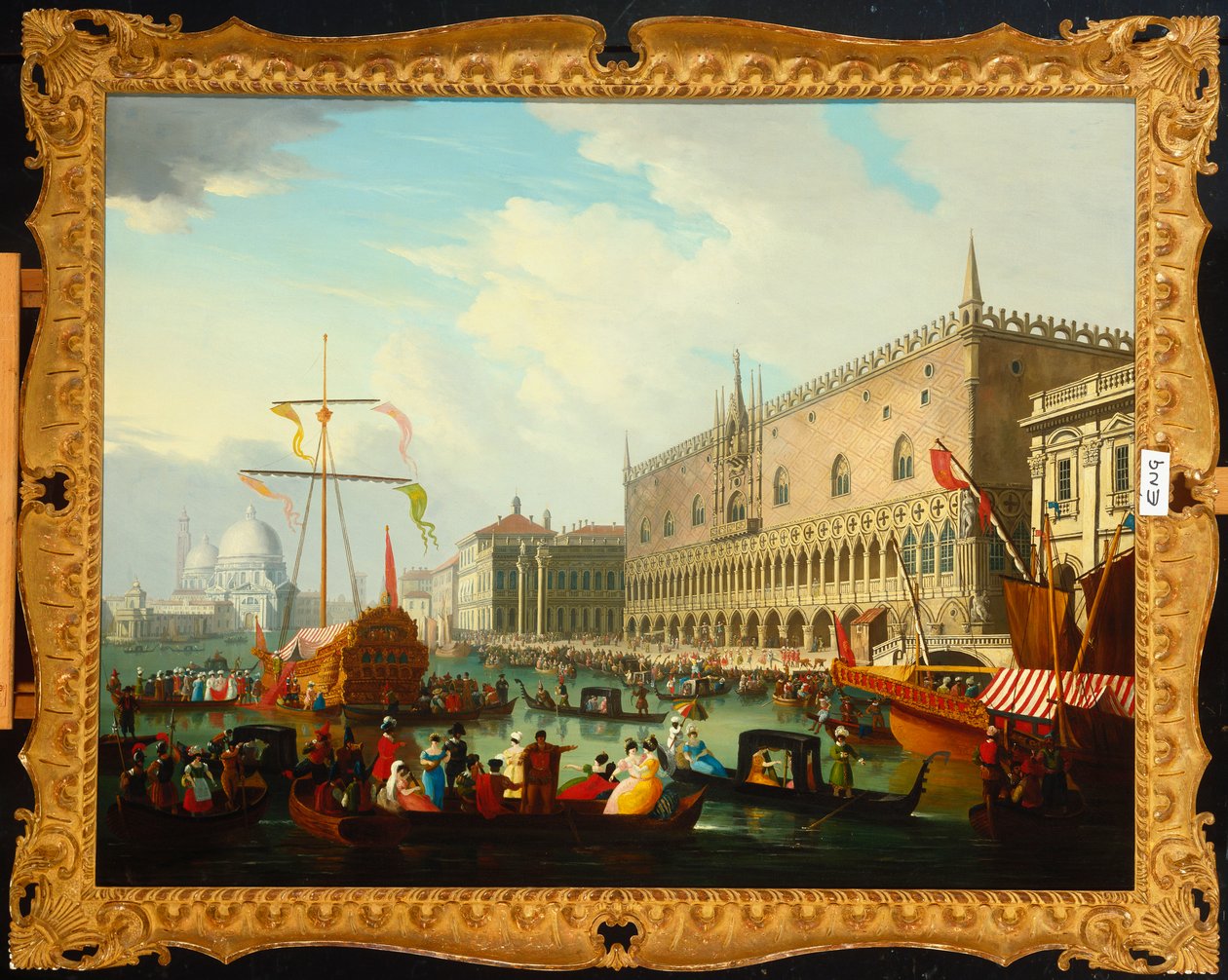 Bacino di San Marco, Venedig, med karnevallet af Joseph F. Ellis