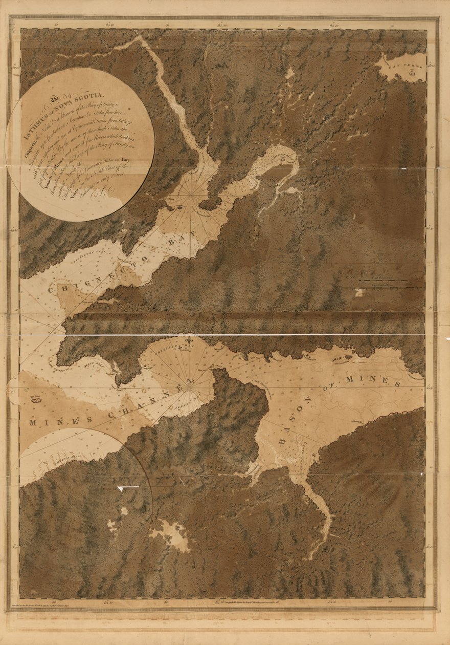 The Atlantic Neptun, udgivet til brug for Royal Navy of Great Britain, af Joseph F. W. Des Barres