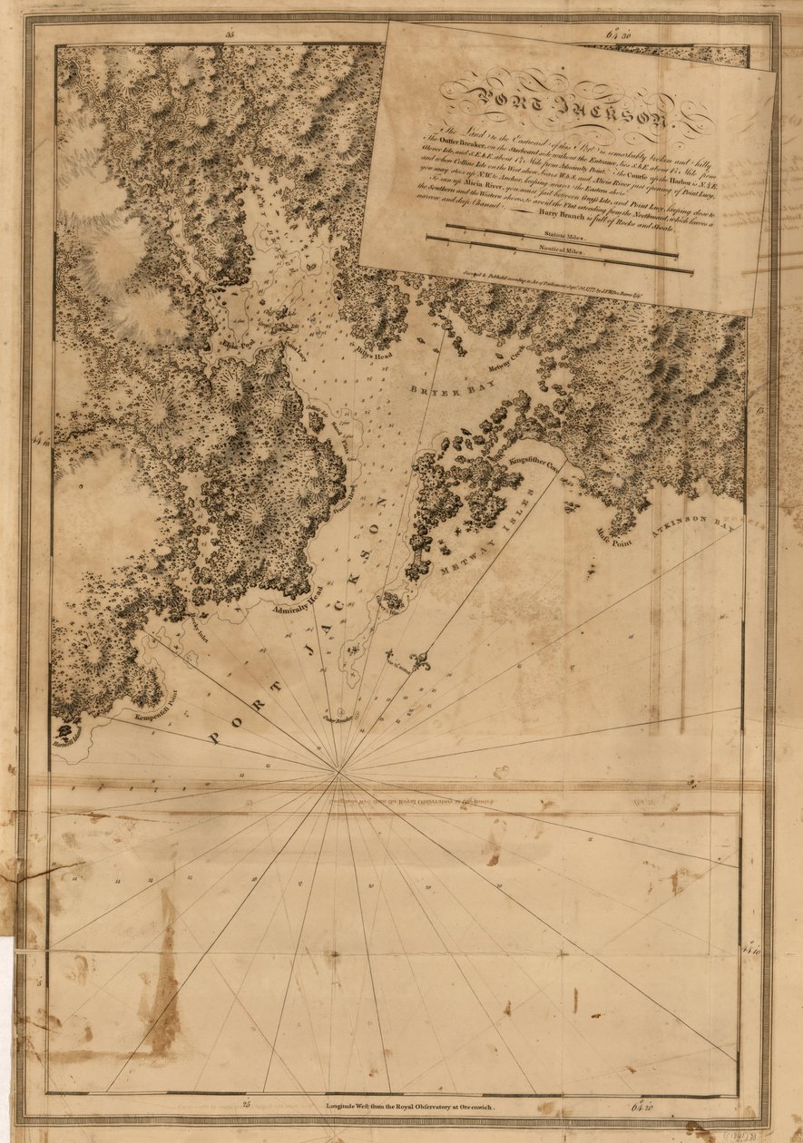 The Atlantic Neptun, udgivet til brug for Royal Navy of Great Britain, af Joseph F. W. Des Barres