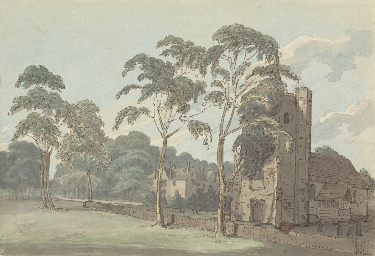 En kirke i Stanstead af Joseph Farington