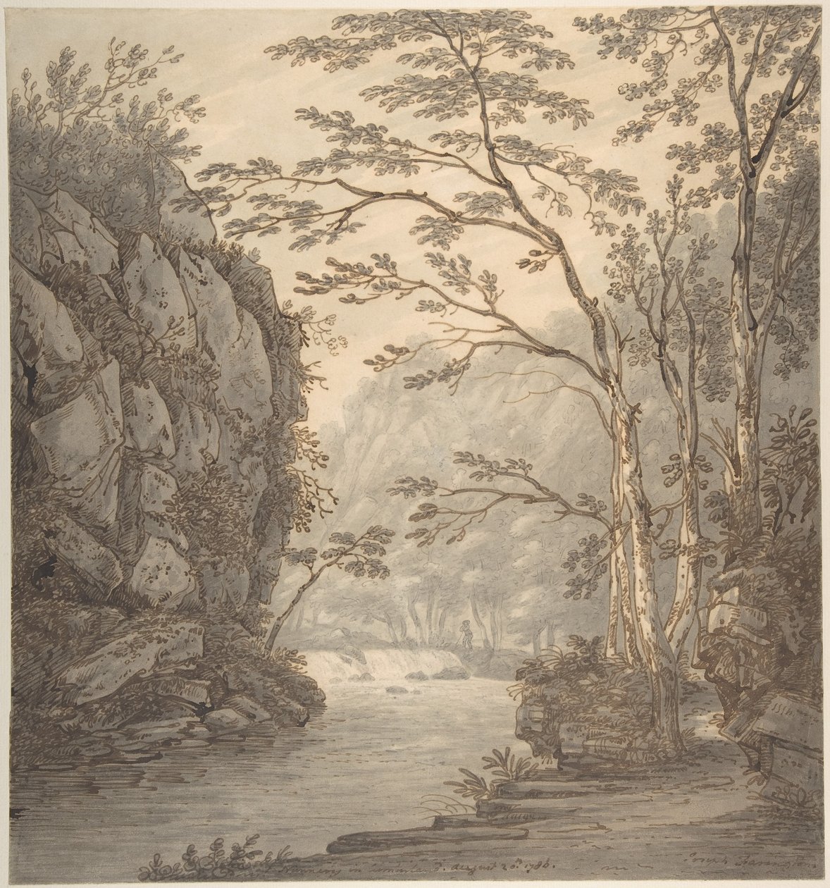 I et nonnekloster i Cumberland af Joseph Farington