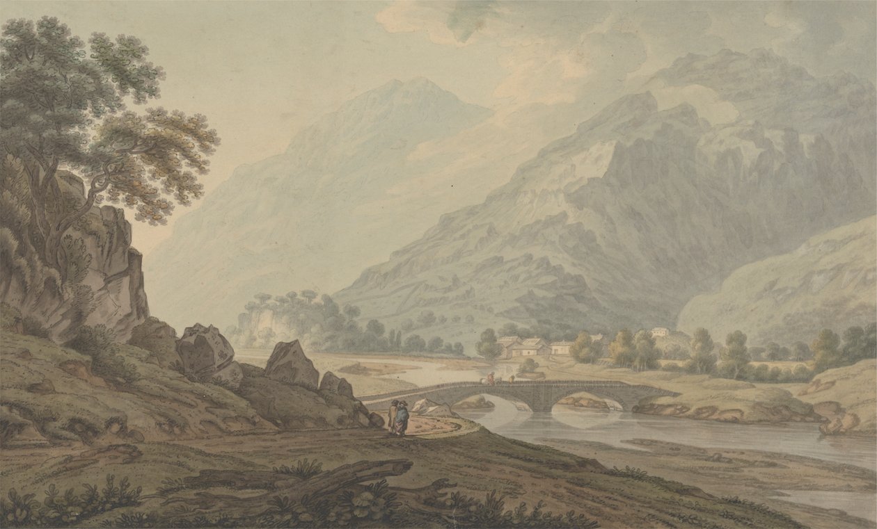 Grange of Borrodale af Joseph Farington