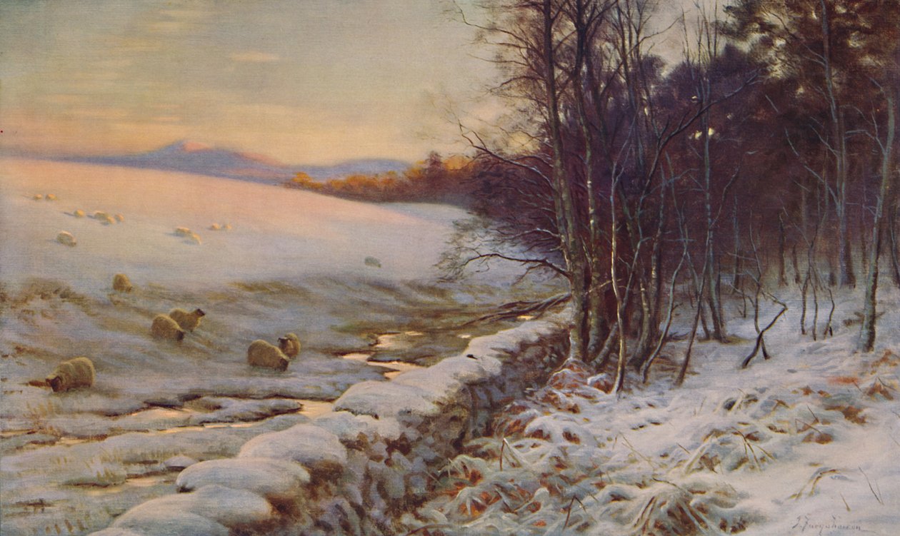 The Edge of the Wood, 1911. af Joseph Farquharson
