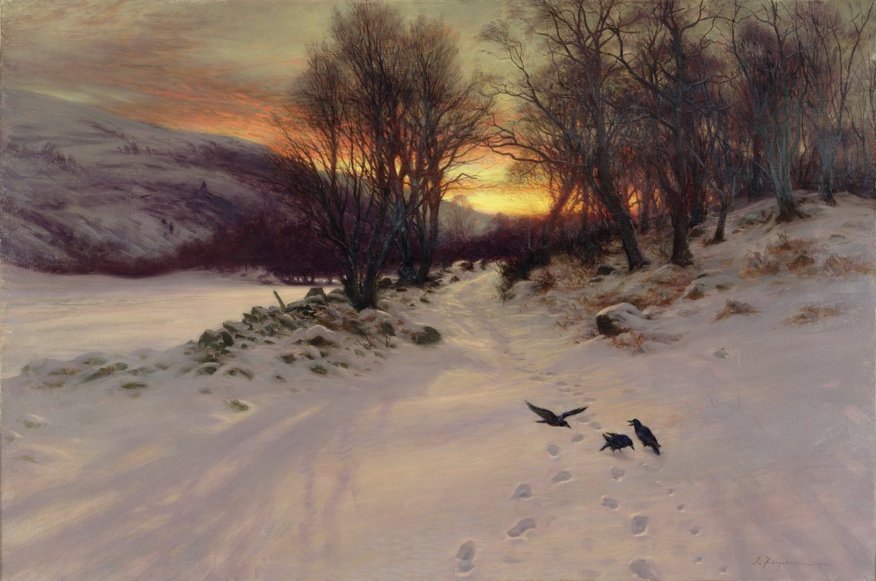 Kun länsi illalla paistaa af Joseph Farquharson