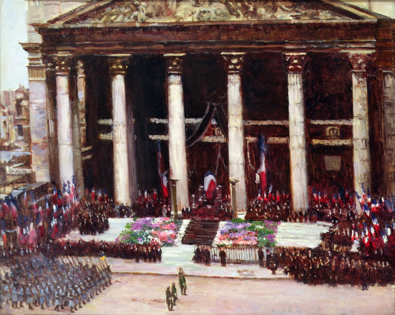 Paul Doumers (1857-1932) statsbegravelse 12. maj 1932 af Joseph Felix Bouchor