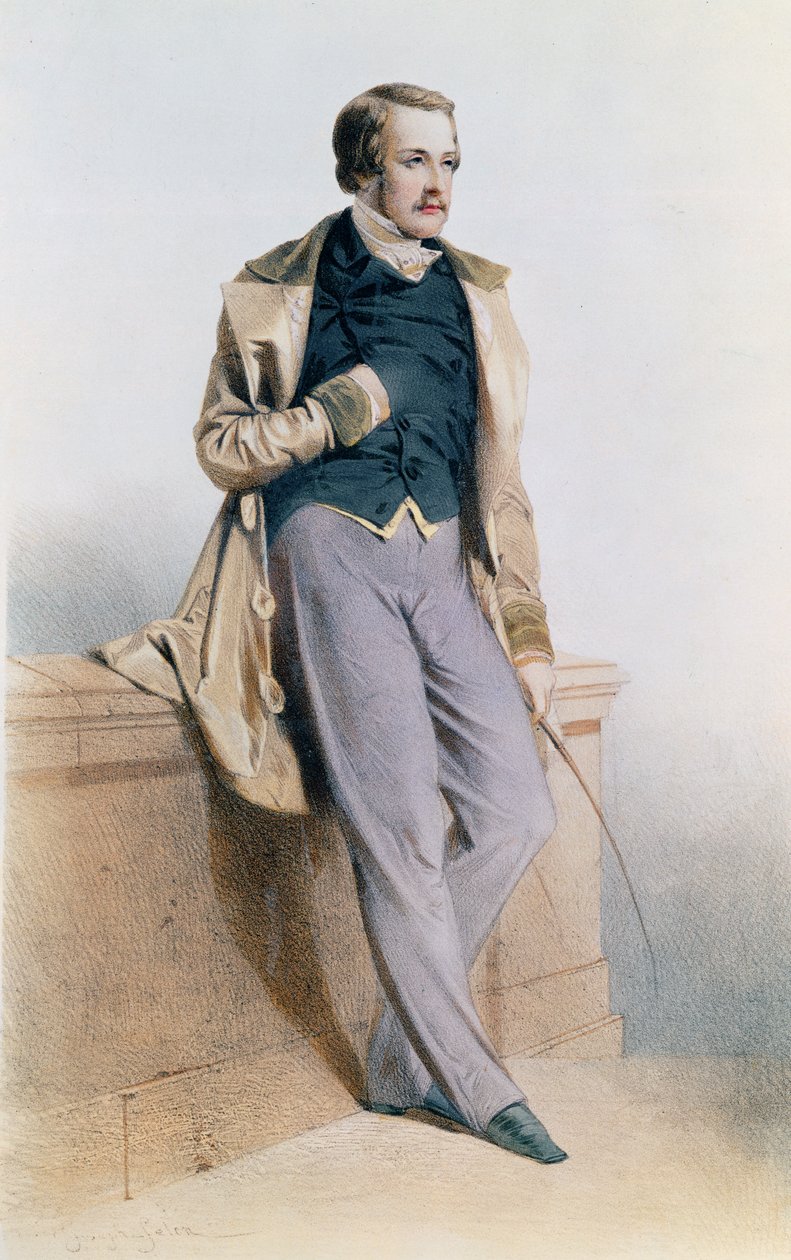 Henri Charles Ferdinand Marie Dieudonne af Frankrig, hertug af Bordeaux, greve af Chambord af Joseph Felon