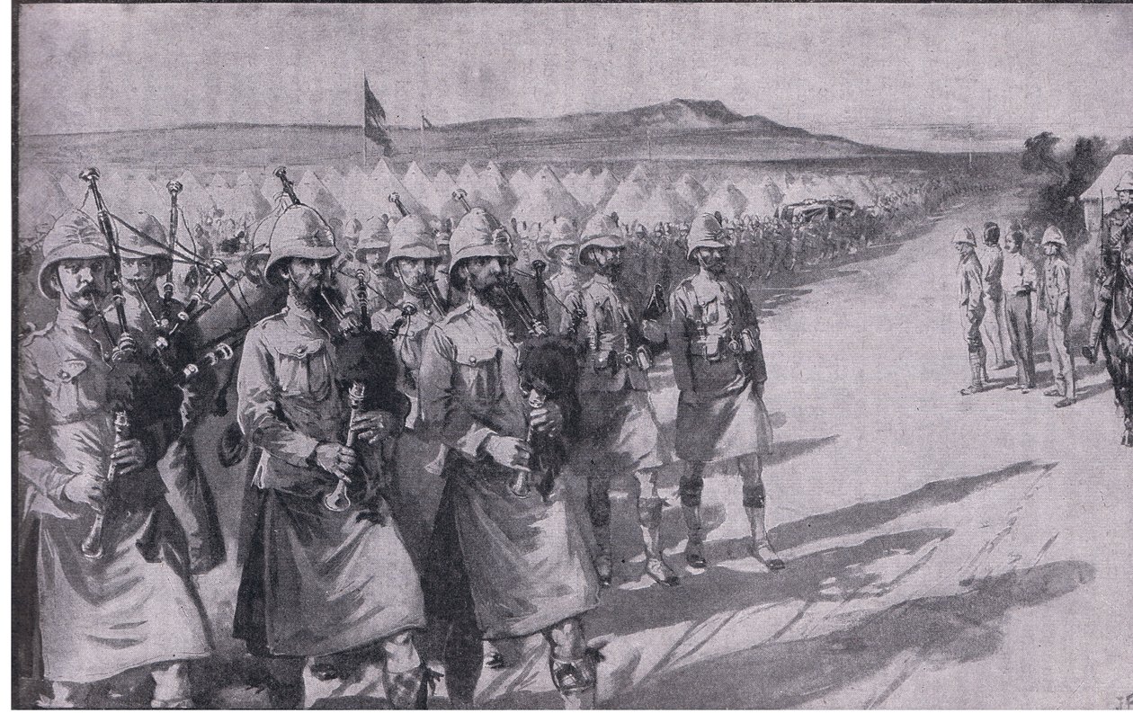 General Wauchopes begravelse (foto) af Joseph Finnemore