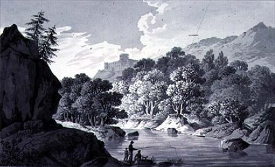 Skitser af landskaber af Joseph Francis Burrel