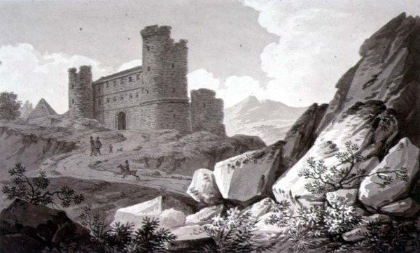 Skitser af landskaber af Joseph Francis Burrel