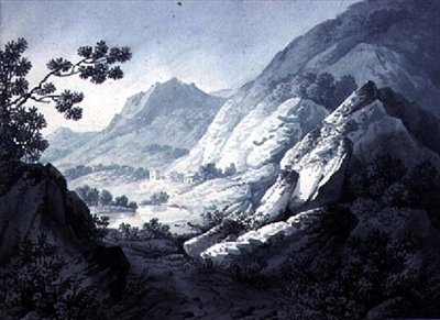 Skitser af landskaber af Joseph Francis Burrel
