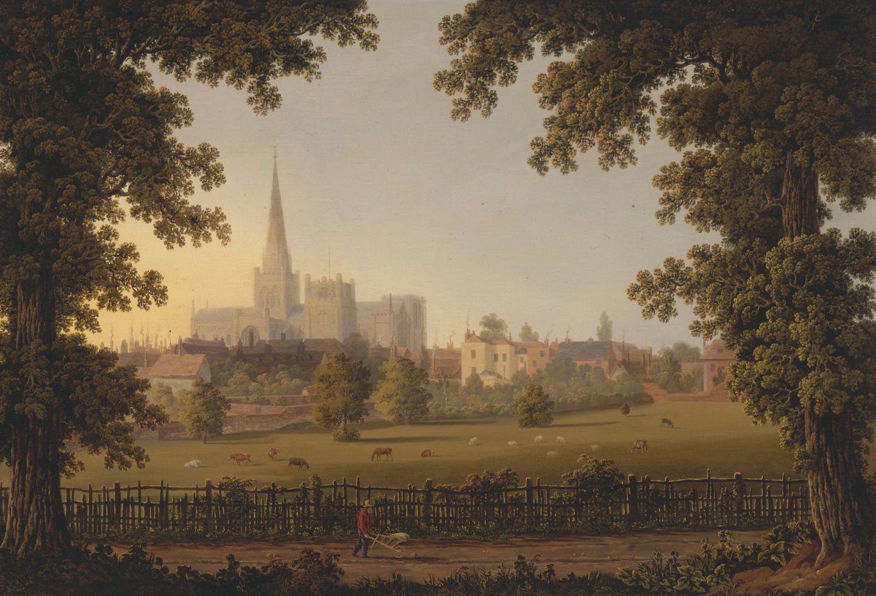Chichester katedral af Joseph Francis Gilbert