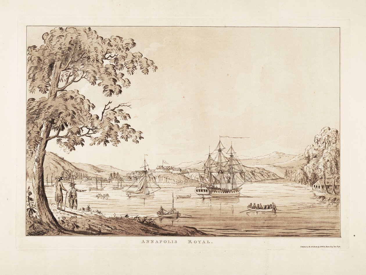 Annapolis Royal af Joseph Frederick Wallet DesBarres