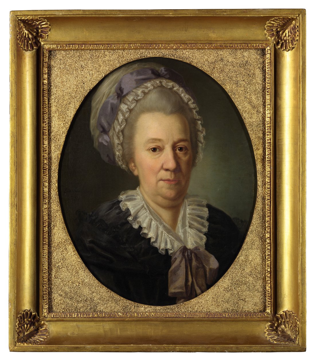 Portræt af prinsesse Yekaterina Ivanovna Cherkasova 1727-1797, født Hedvig Elisabeth von Biron, 1781 af Joseph Friedrich August Darbes