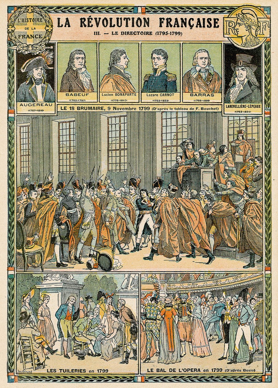 Direktoriet, den franske revolution af Joseph Girard