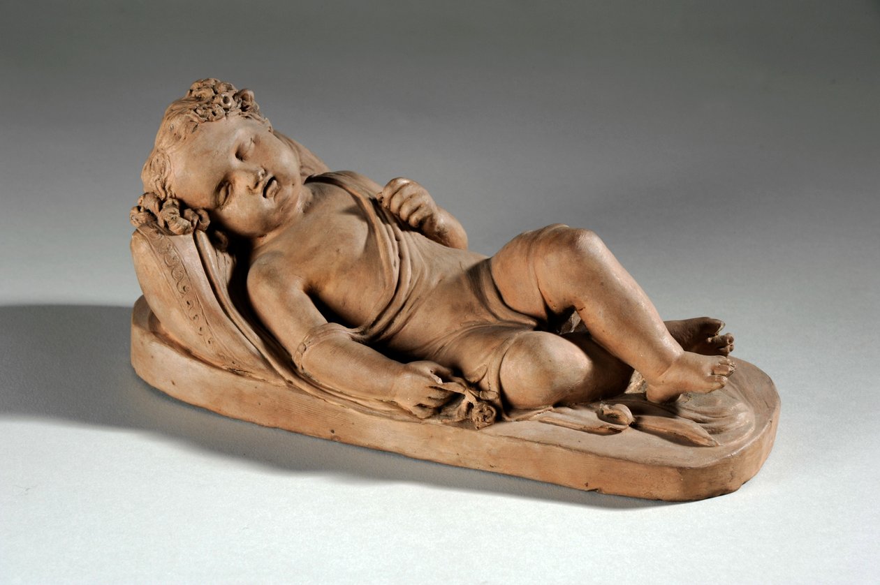 Maquette for Jane Gott som en babe in the Wood af Joseph Gott