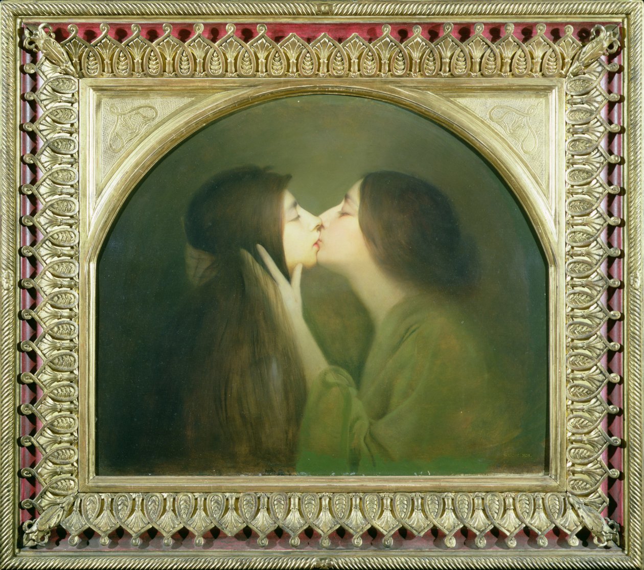 Kysset, 1900 af Joseph Granie