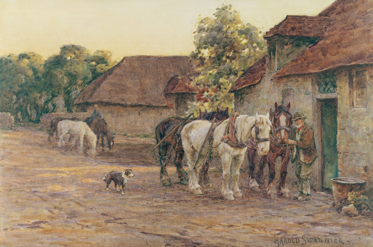 Aften af Joseph Harold Swanwick