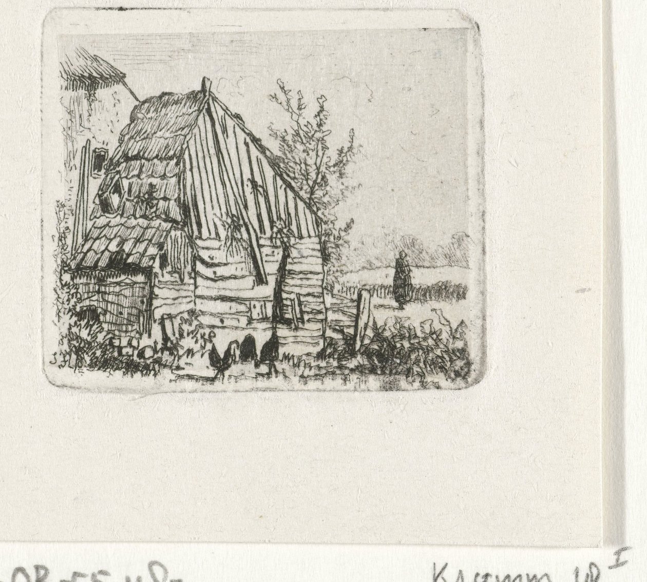 Høns i en lade af Joseph Hartogensis