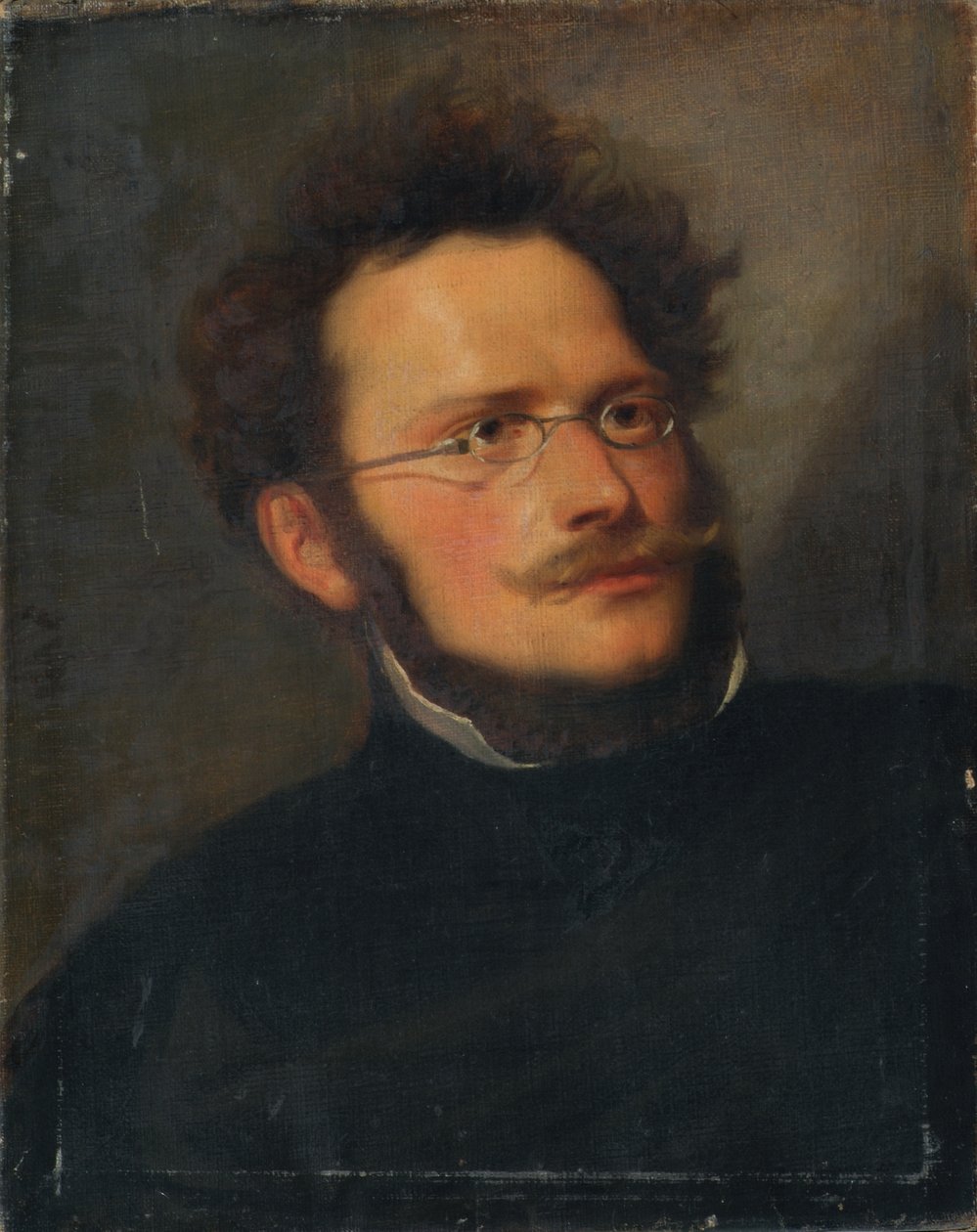 Maleren Heinrich Schwemminger af Joseph Hasslwander