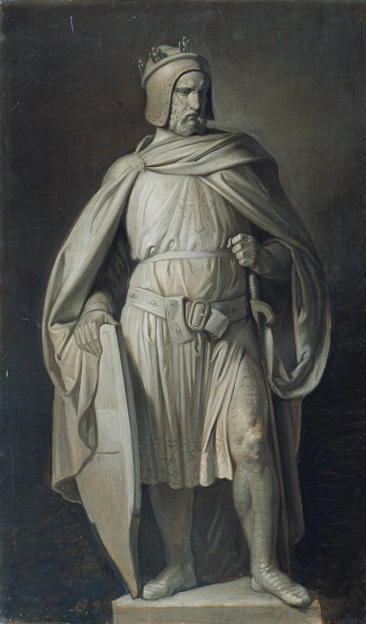 Design til en figur af Wiens rådhus af Joseph Hasslwander