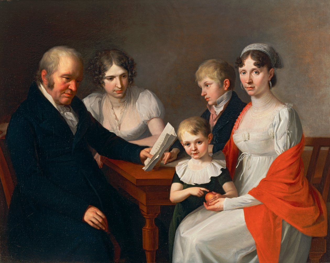 Scheichenpflueg familie af Joseph Hauber