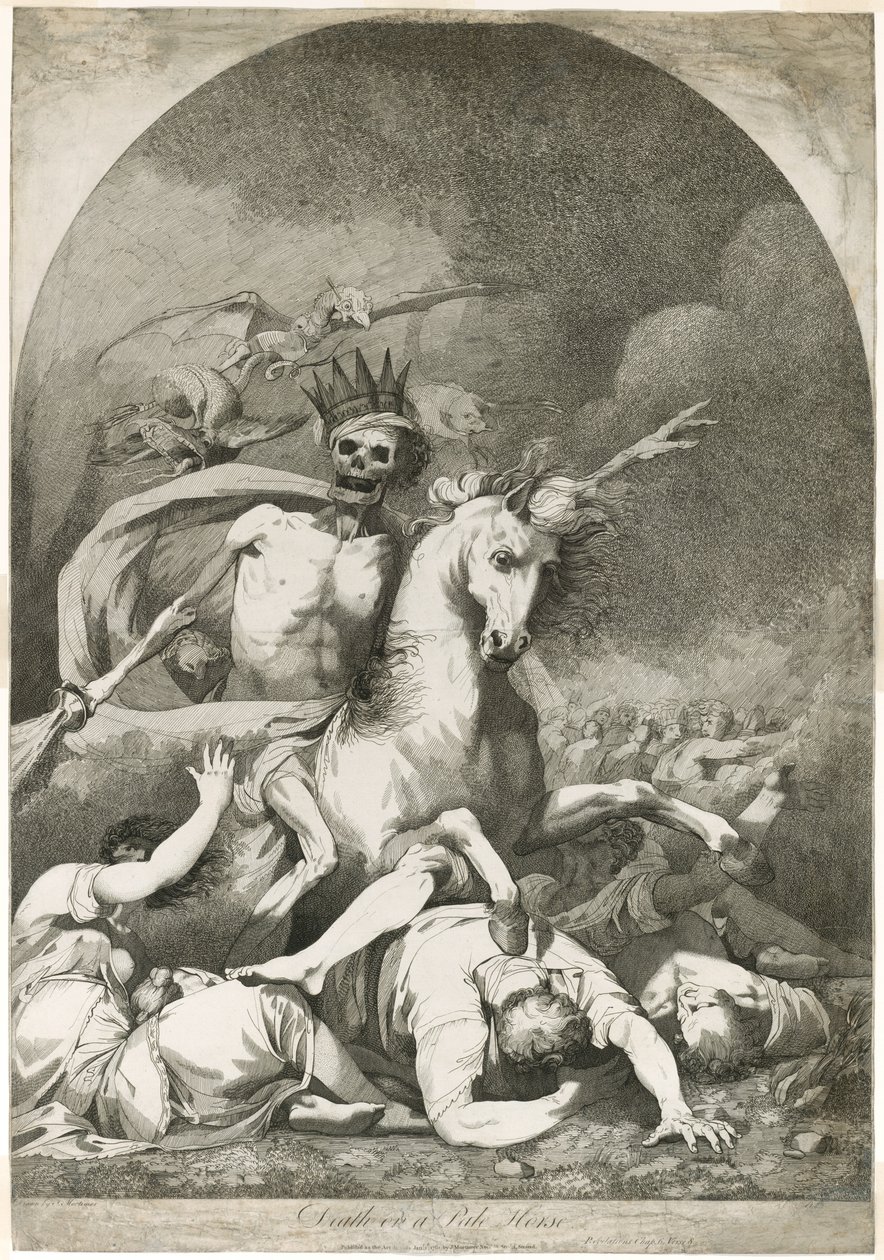 Døden på en bleg hest af Joseph Haynes