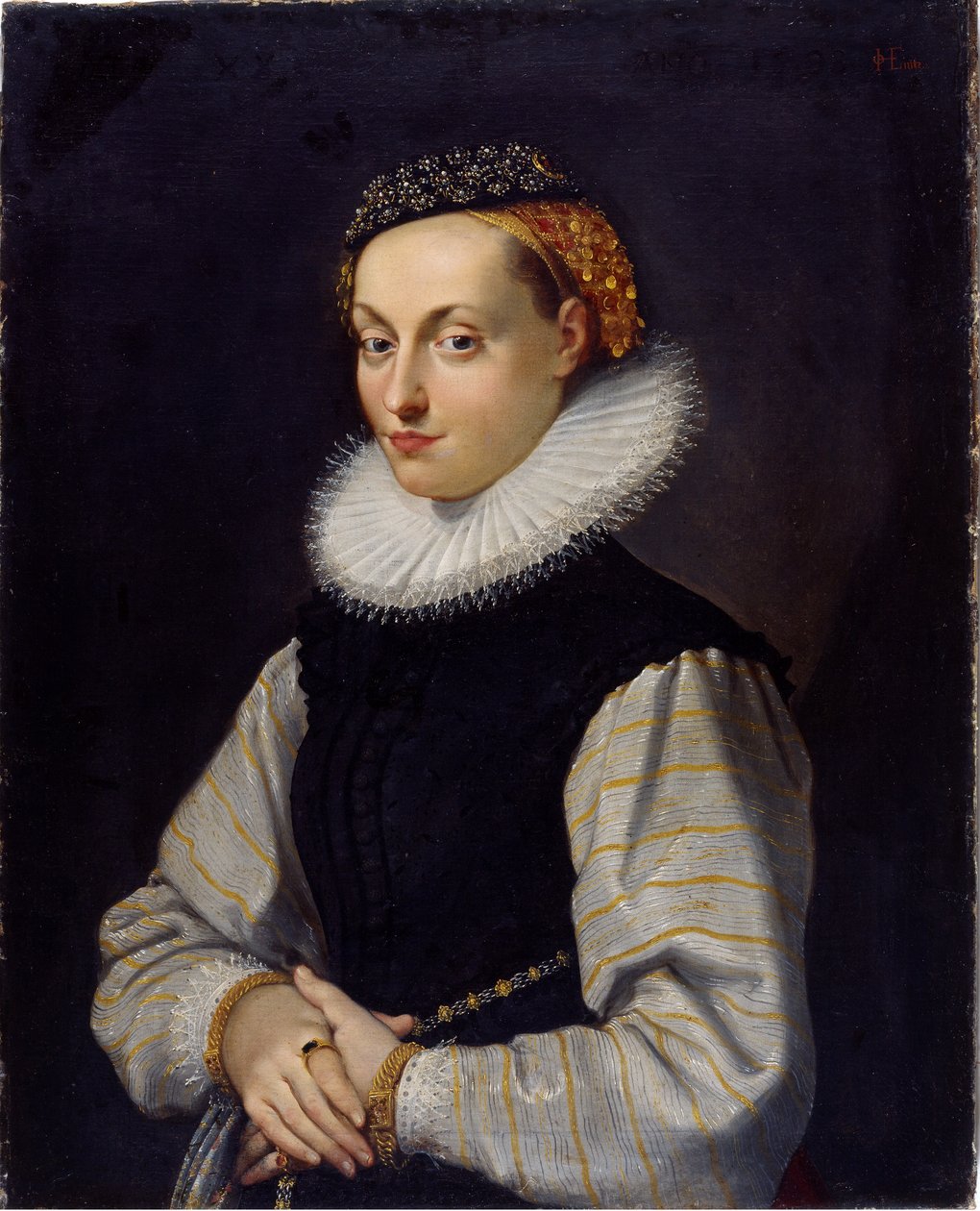 Portræt af Portræt af Veronika Fugger af Joseph Heintz the Elder