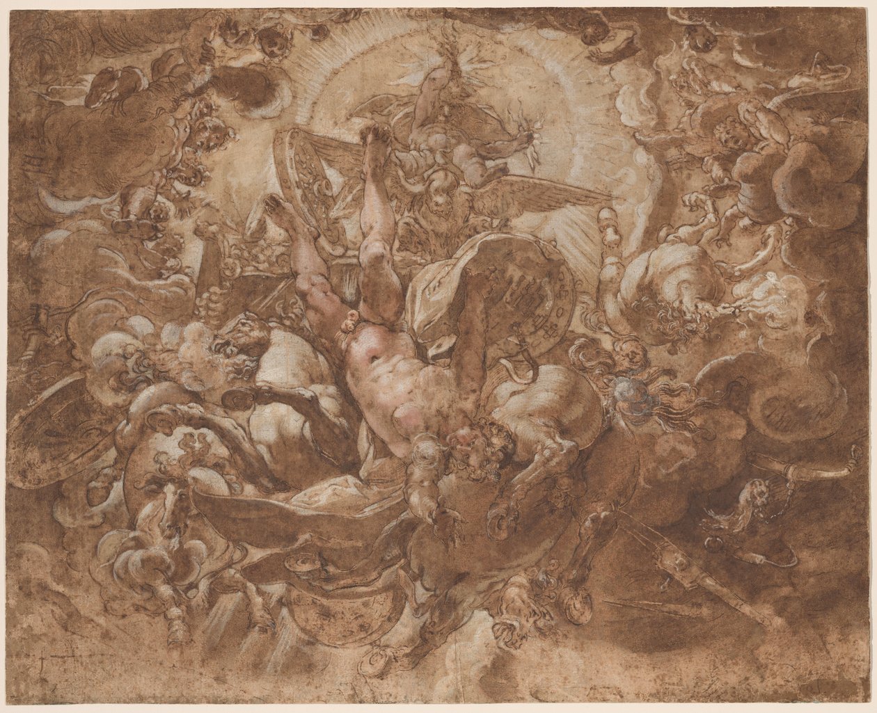 Phaetons fald af Joseph Heintz the Elder