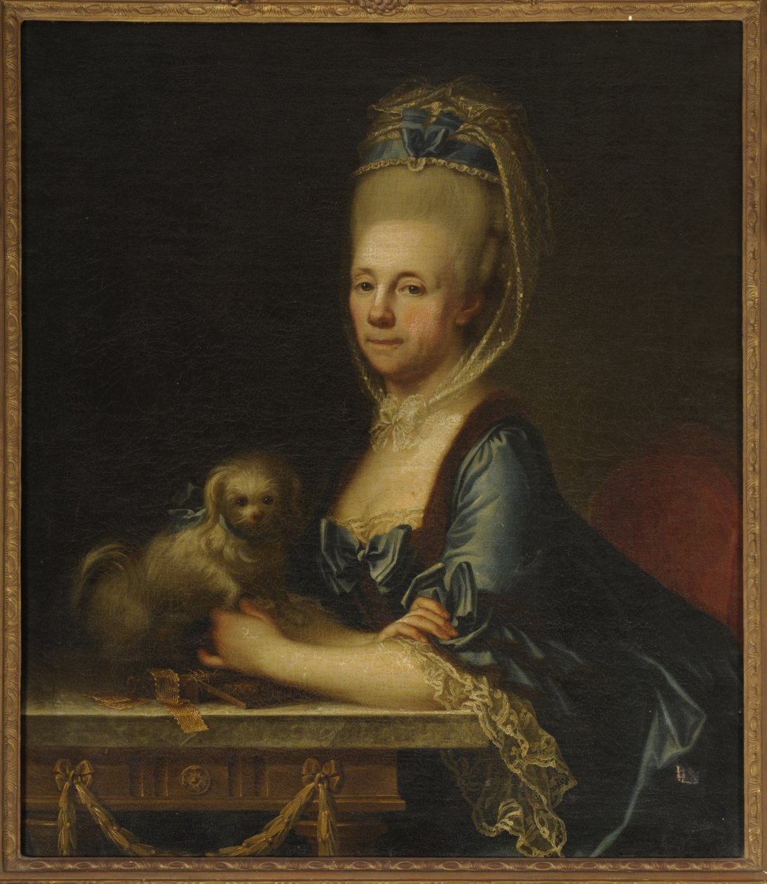 Josef Hickel - Rafaela Salm-Reifferscheidt, roz. Rogendorf af Joseph Hickel