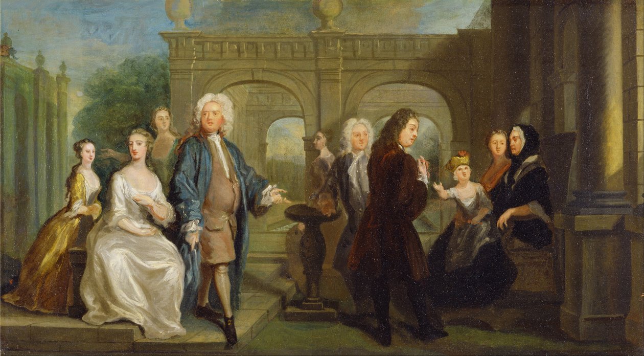 Et samtaleemne for familien af Joseph Highmore