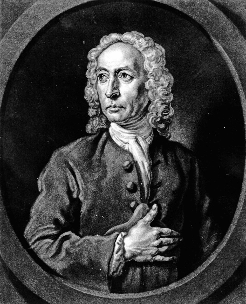 Anthony Sayer, graveret af John Faber Jr (mezzotint) af Joseph Highmore
