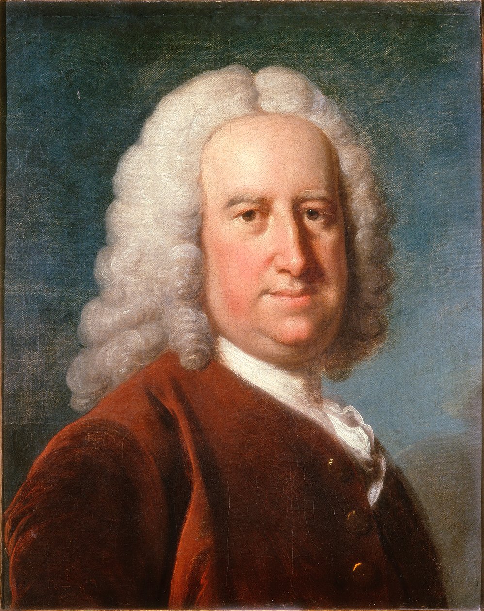 Portræt af en mand (olie på lærred) af Joseph Highmore