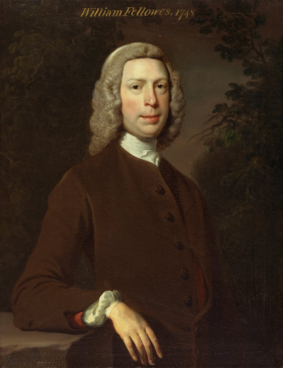 William Fellowes af Joseph Highmore