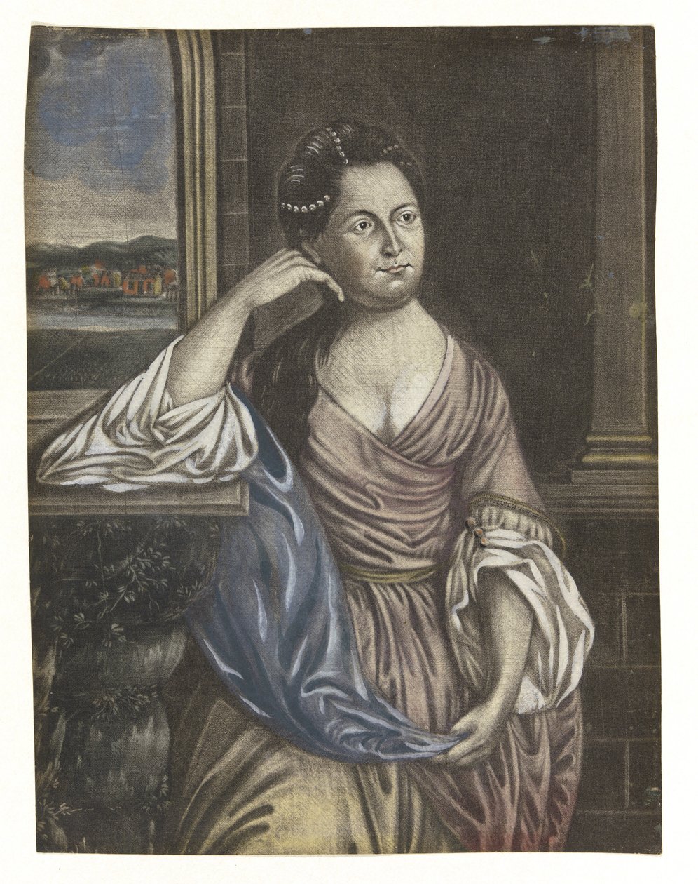 Martha Washington, pub. 1776 af Joseph Hiller