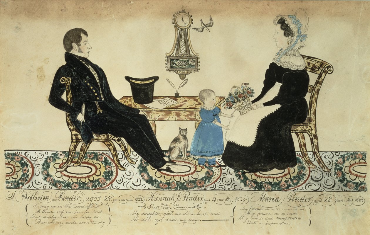 William Pender-familien af Joseph Hilliard Davis