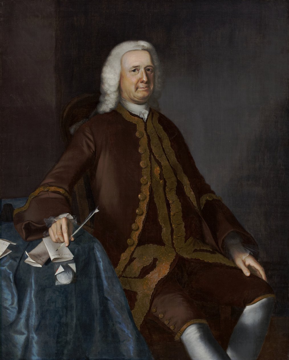 Oberst Theodore Atkinson, 1760 af Joseph Jonathan Blackburn