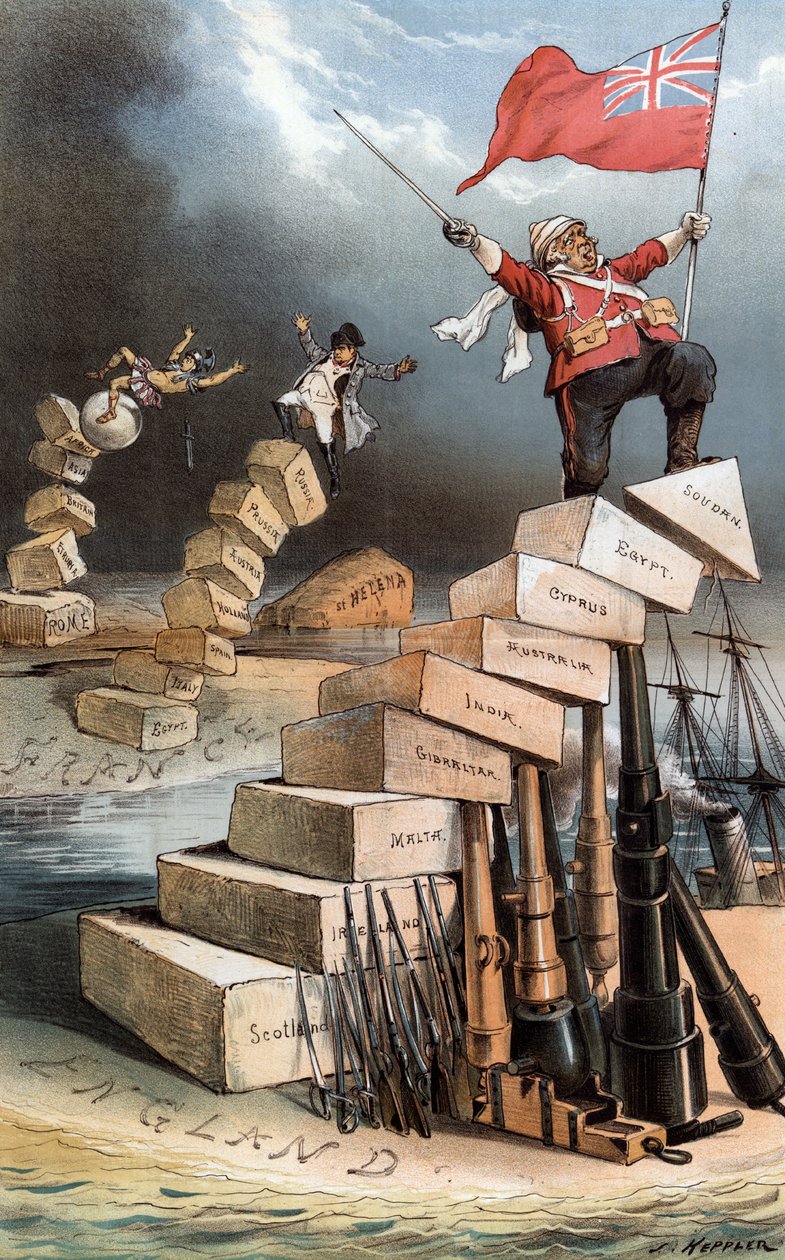 Historien gentager sig, 1885 af Joseph Keppler