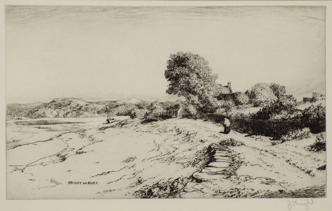 En walisisk flodmunding af Joseph Knight