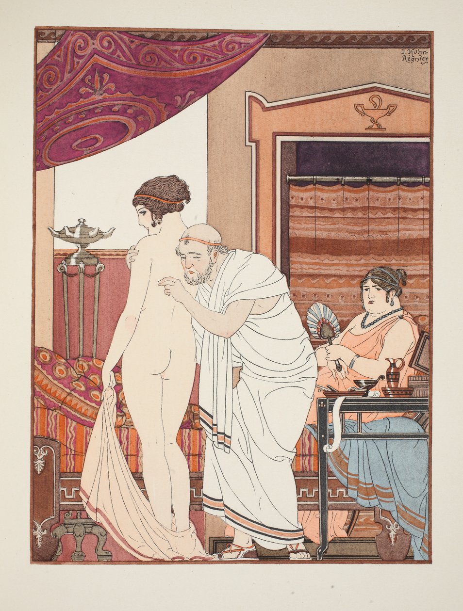 Brystlyde, illustration fra 