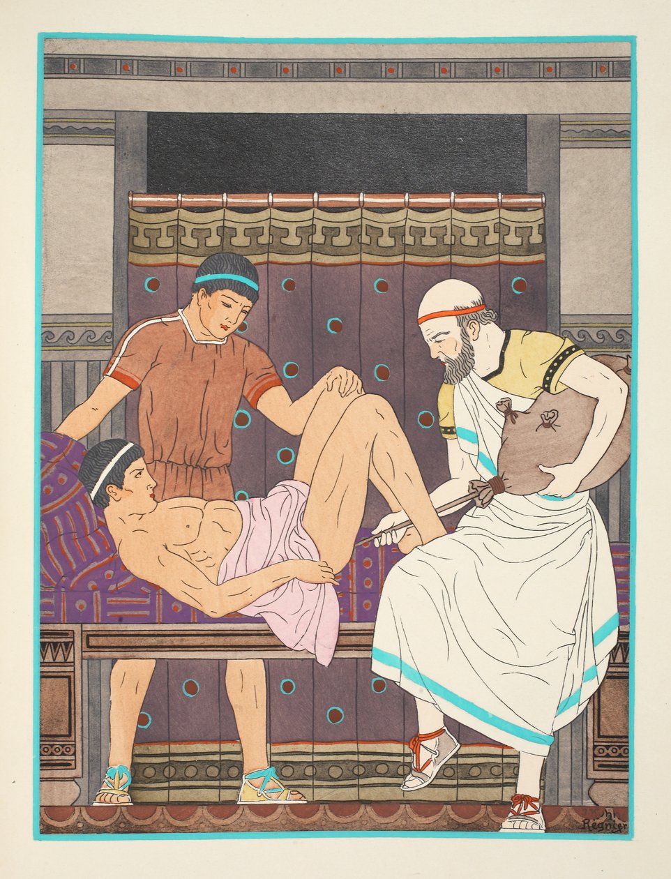 At have et lavement, illustration fra 