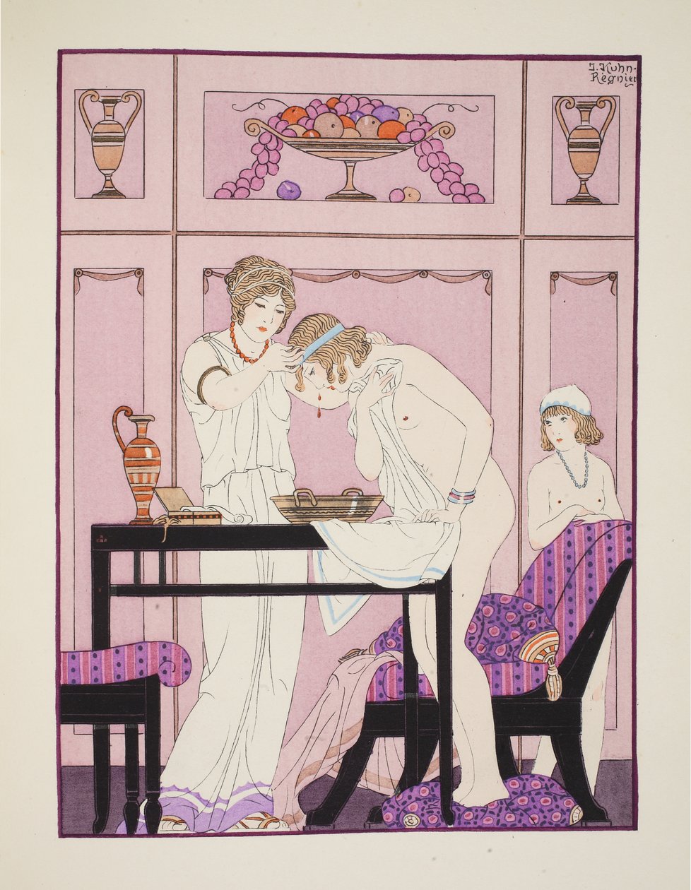 Næseblod, illustration fra 