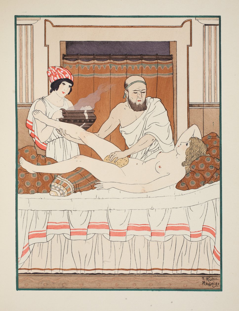 Sponge Bath, illustration fra 