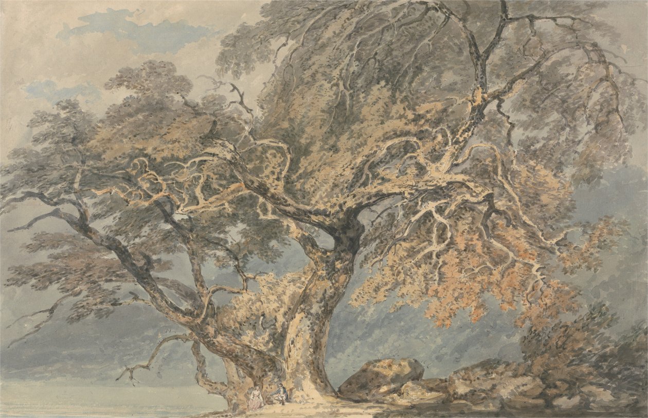 Et stort træ af Joseph Mallord William Turner