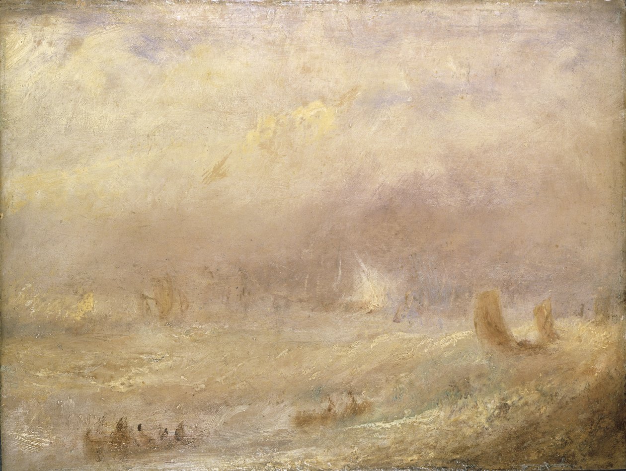 A View of Deal af Joseph Mallord William Turner