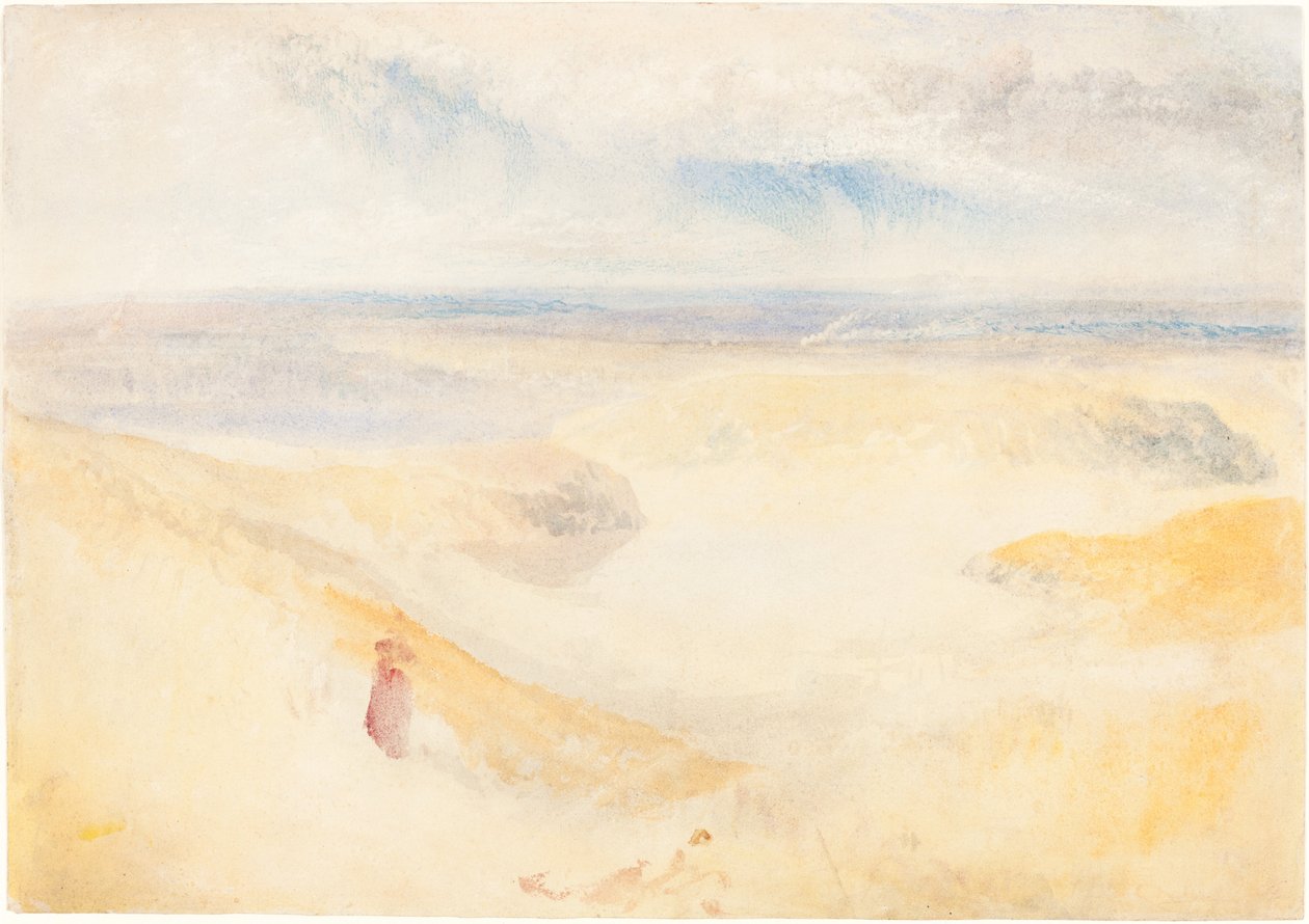 En Yorkshire-flod af Joseph Mallord William Turner