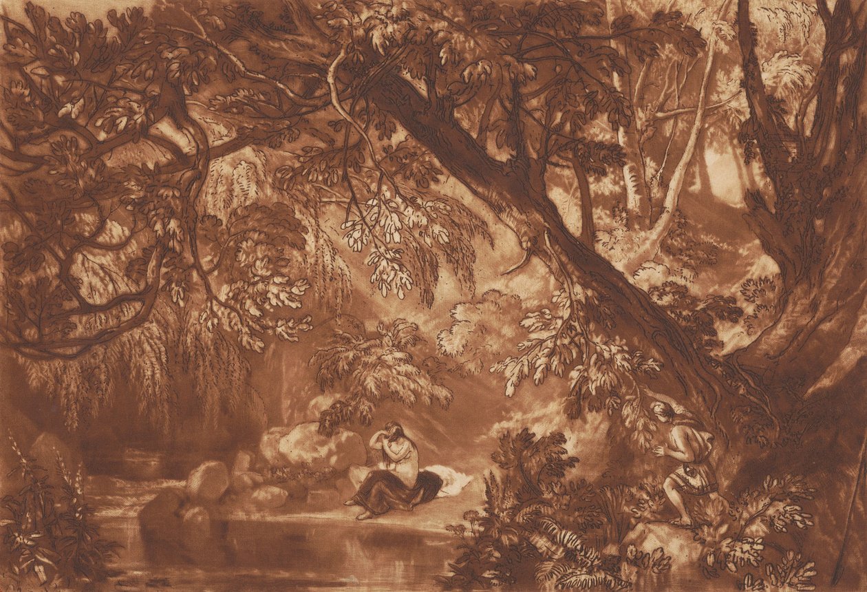 Aesacus og Hesperie af Joseph Mallord William Turner