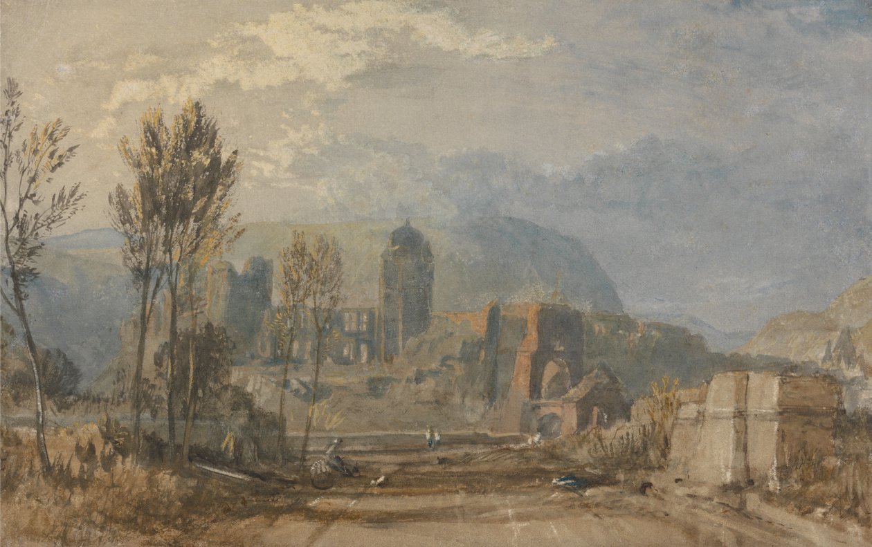 Andernach af Joseph Mallord William Turner