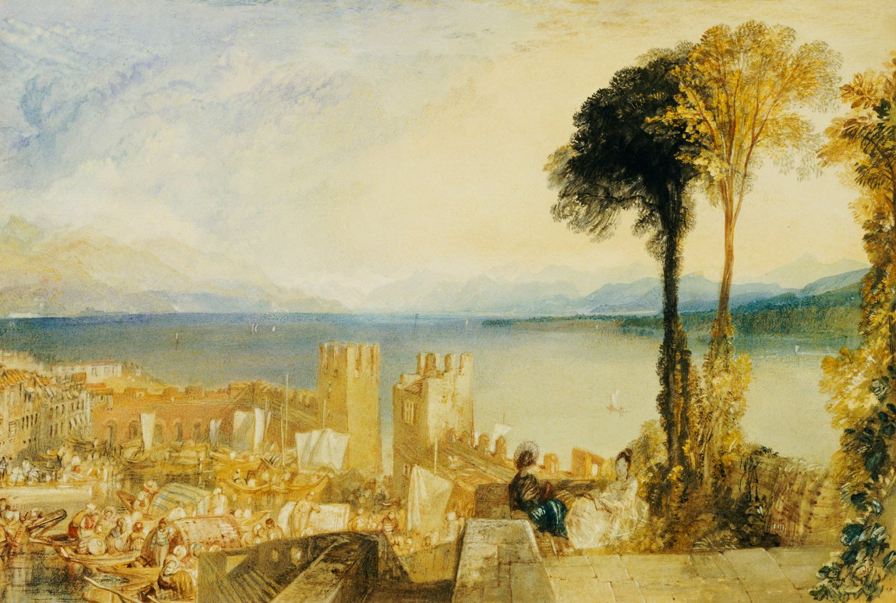 Arona, Lago Maggiore af Joseph Mallord William Turner