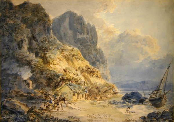 Avon (akvarel på papir) af Joseph Mallord William Turner